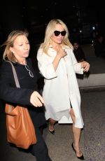 PAMELA ANDERSON at Los Angeles International Airport 11/17/2015
