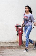 PARIS JACKSON in Ripped Jeans Out and About in Malibu 11/02/2015