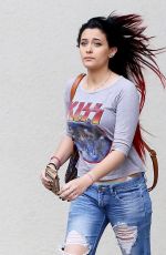 PARIS JACKSON in Ripped Jeans Out and About in Malibu 11/02/2015