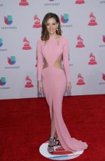 PATRICIA ZAVALA at 2015 Latin Grammy Awards in Las Vegas 11/18/2015