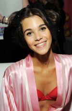 PAULINE HOARAU at Victoria’s Secret 2015 Fashion Show Backstage 11/10/2015