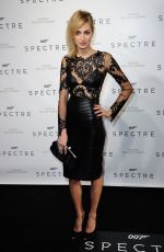 PAULINE LEFEVRE at Spectre Premiere in Paris 10/29/2015