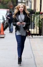 PEYTON LIST Out and About in London 11/02/2015