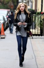 PEYTON LIST Out and About in London 11/02/2015