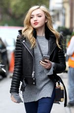 PEYTON LIST Out and About in London 11/02/2015