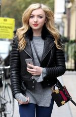 PEYTON LIST Out and About in London 11/02/2015