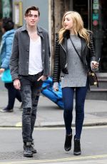 PEYTON LIST Out and About in London 11/02/2015