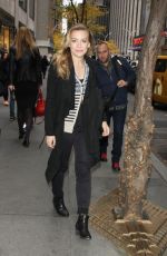 piper perabo leaving a tv station in nyc 11/2/15