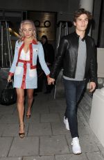 PIXIE LOTT Leaves Tape Nightclub in London 11/18/2015