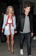 PIXIE LOTT Leaves Tape Nightclub in London 11/18/2015