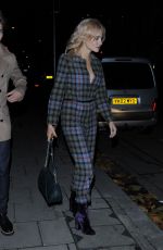 PIXIE LOTT Leaving C Restaurant in London 11/13/2015
