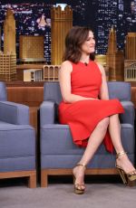 RACHEL WEISZ at The Tonight Show with Jimmy Fallon in New York 11/19/2015
