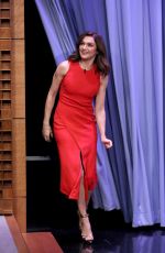 RACHEL WEISZ at The Tonight Show with Jimmy Fallon in New York 11/19/2015