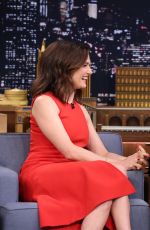 RACHEL WEISZ at The Tonight Show with Jimmy Fallon in New York 11/19/2015