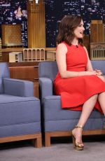 RACHEL WEISZ at The Tonight Show with Jimmy Fallon in New York 11/19/2015