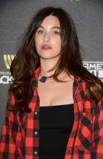 RAINEY QUALLEY at 2015 American Music Awards Radio Row, Day 2 in Los Angeles 11/21/2015