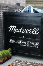 RASHIDA JONES at Madewell Denim Recycling Drive in Beverly Hills 11/06/2015