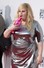 REBEL WILSON at 2015 American Music Awards in Los Angeles 11/22/2015
