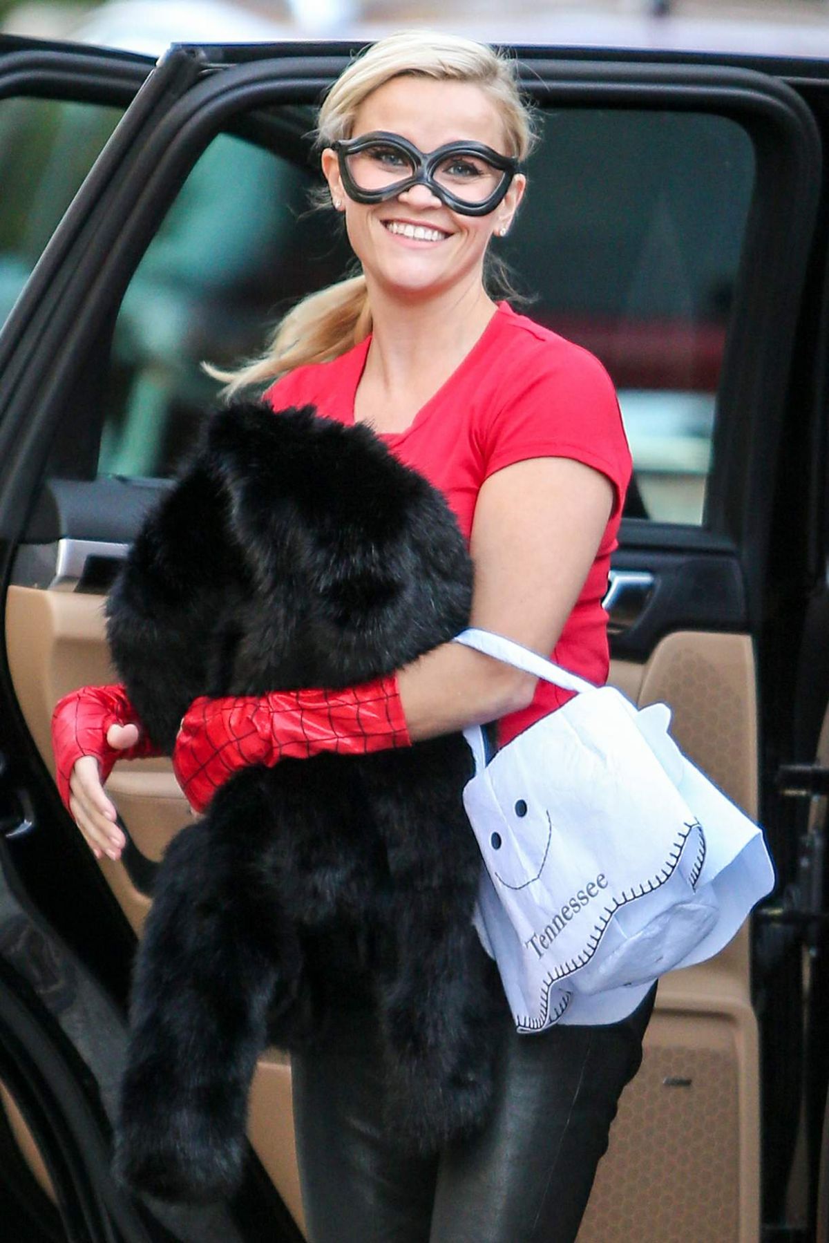 REESE WITHERSPOON Arrives at a Halloween Party 10/31/2015 - HawtCelebs