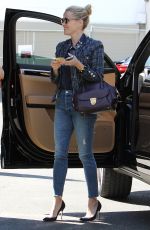 REESE WITHERSPOON Arrives at a Studio in Santa Monica 11/03/2015
