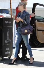 REESE WITHERSPOON Arrives at a Studio in Santa Monica 11/03/2015