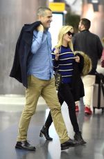 REESE WITHERSPOON Arrives at JFK Airport in New York 11/08/2015