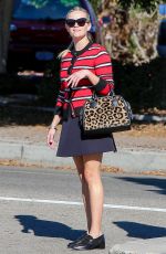 REESE WITHERSPOON Heading to a Nail Salon in Beverly Hills 11/06/2015