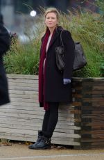 RENEE ZELLWEGER on the Set of New Bridget Jones Movie in London 11/06/2015