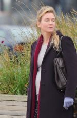 RENEE ZELLWEGER on the Set of New Bridget Jones Movie in London 11/06/2015