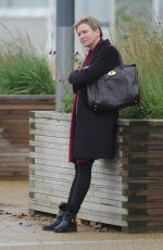 RENEE ZELLWEGER on the Set of New Bridget Jones Movie in London 11/06/2015