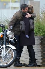 RENEE ZELLWEGER on the Set of New Bridget Jones Movie in London 11/06/2015