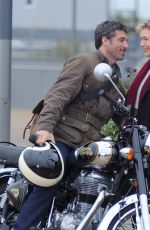 RENEE ZELLWEGER on the Set of New Bridget Jones Movie in London 11/06/2015