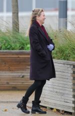 RENEE ZELLWEGER on the Set of New Bridget Jones Movie in London 11/06/2015