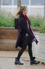 RENEE ZELLWEGER on the Set of New Bridget Jones Movie in London 11/06/2015