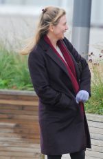 RENEE ZELLWEGER on the Set of New Bridget Jones Movie in London 11/06/2015