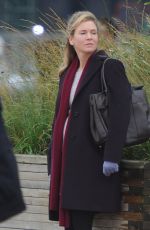 RENEE ZELLWEGER on the Set of New Bridget Jones Movie in London 11/06/2015