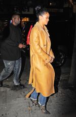 RIHANNA Aarrives at Sono Nightclub in New York 11/21/2015