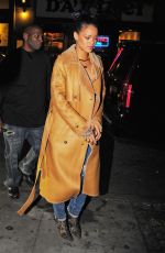 RIHANNA Aarrives at Sono Nightclub in New York 11/21/2015