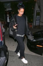 RIHANNA Leaves Giorgio Baldi Restaurant in Santa Monica 11/072015
