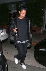 RIHANNA Leaves Giorgio Baldi Restaurant in Santa Monica 11/072015