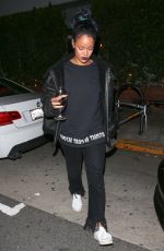 RIHANNA Leaves Giorgio Baldi Restaurant in Santa Monica 11/072015