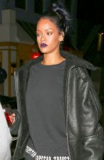 RIHANNA Leaves Giorgio Baldi Restaurant in Santa Monica 11/072015