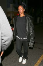 RIHANNA Leaves Giorgio Baldi Restaurant in Santa Monica 11/072015