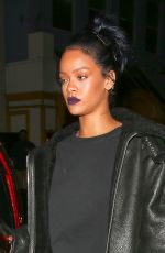 RIHANNA Leaves Giorgio Baldi Restaurant in Santa Monica 11/072015