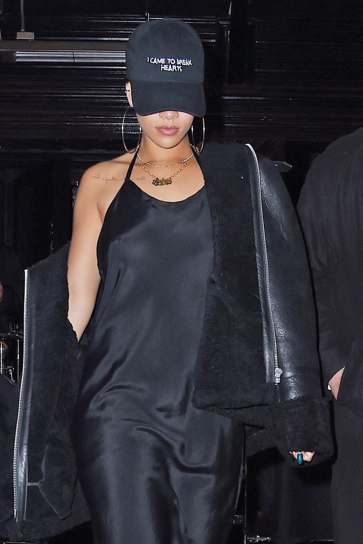 RIHANNA Night Out in New York 11/19/2015. 