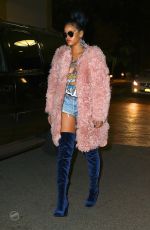 RIHANNA Out and About in New Jersey 11/20/2015