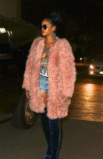 RIHANNA Out and About in New Jersey 11/20/2015