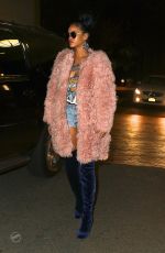 RIHANNA Out and About in New Jersey 11/20/2015