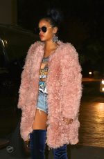 RIHANNA Out and About in New Jersey 11/20/2015