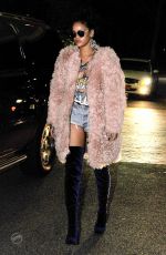 RIHANNA Out and About in New Jersey 11/20/2015